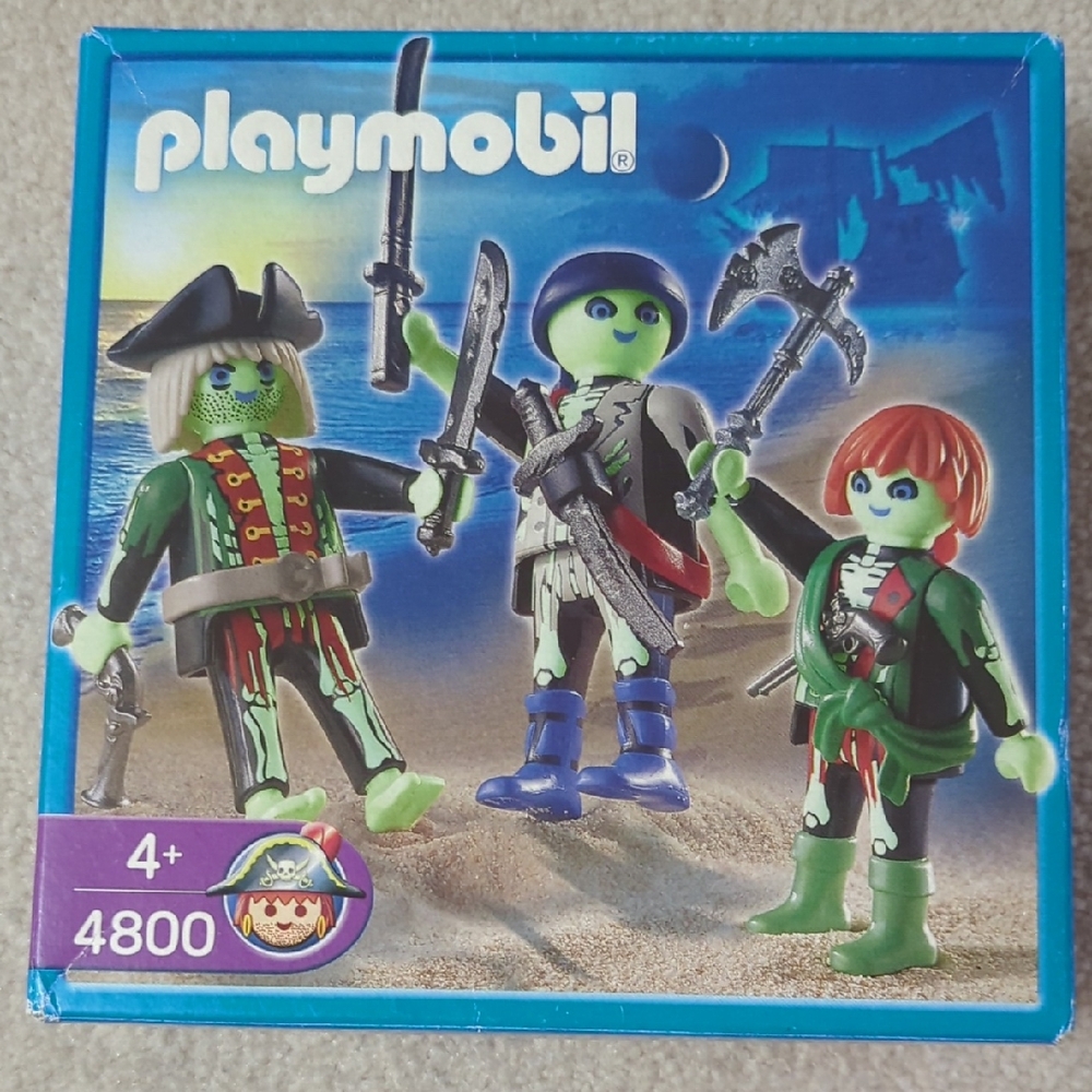 Playmobil Pirate Adventure Action Figures